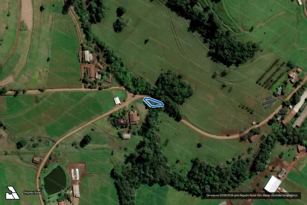 Imagem de satélite de MAT.: 891 - Parte 1 em São Carlos - SC
