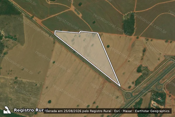 Imagem de satélite de FAZENDA BELA VISTA em Mirassol - SP