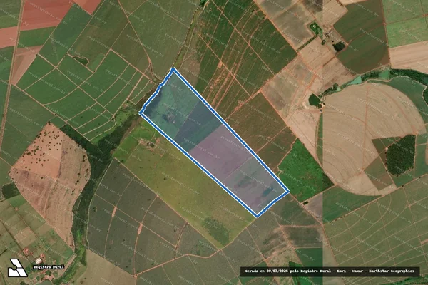 Imagem de satélite de FAZENDA POSSE SECA ? GLEBA B - Parcela nº 53.569 em Barretos - SP