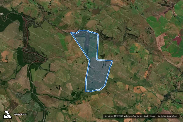 Imagem de satélite de Fazenda Camboatá - Parte 1 em Alegrete - RS