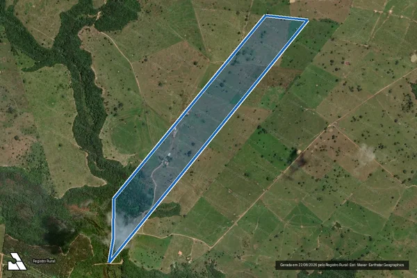 Imagem de satélite de FAZENDA FLORESTA - GLEBA B em Açailândia - MA