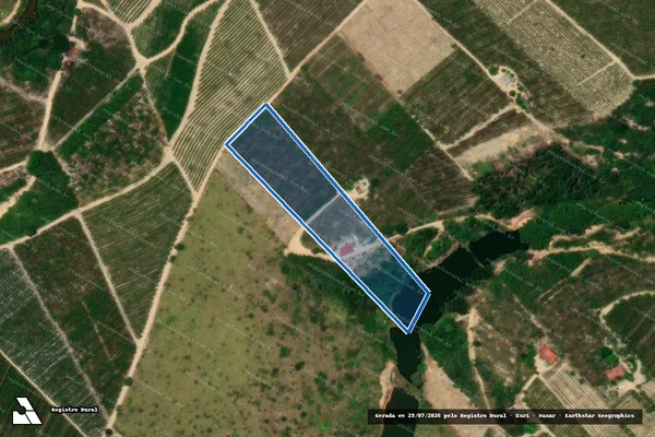 Imagem de satélite de Sítio Bela Vista - Parte 1 em Vila Valério - ES