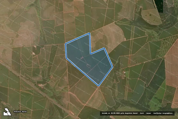 Imagem de satélite de ESTANCIA BARRA MANSA - PARCELA 01 em Avanhandava - SP