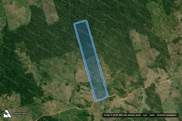 Imagem de satélite de LOTE 29 GLEBA 68 PACAJAZINHO - Parte 1 em Pacajá - PA