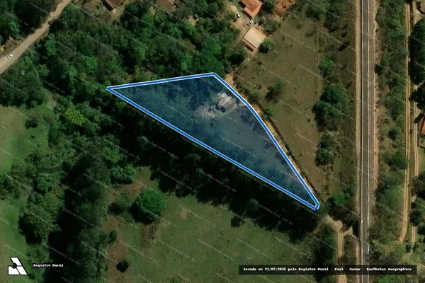Imagem de satélite de Sítio Serra D?água  - Gleba 3 em Campinas - SP