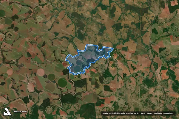Imagem de satélite de FAZENDA MORRO ALTO DENOMINADO BARRA DA FORMIGA - Gleba 01 em Morrinhos - GO