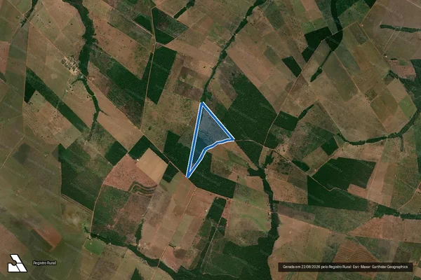 Imagem de satélite de P.A. TIBAGI - LOTE 736 / 001