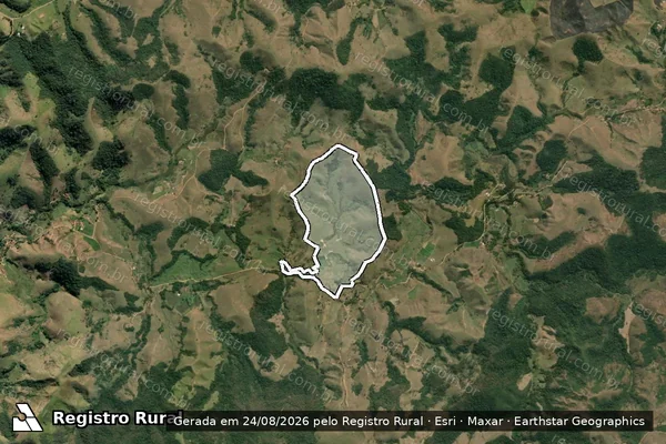 Imagem de satélite de Fazenda Vereda - GLEBA A em Silveiras - SP