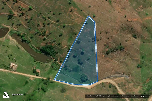 Imagem de satélite de Fazenda da Fé I - PARTE 2 em Itabirinha - MG