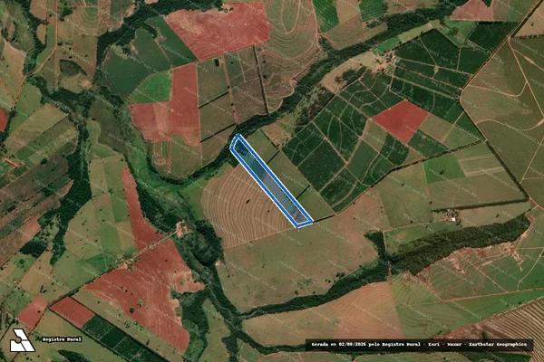 Imagem de satélite de ESTANCIA D.J.S - ESTANCIA D.J.S em Cruzeiro do Sul - PR