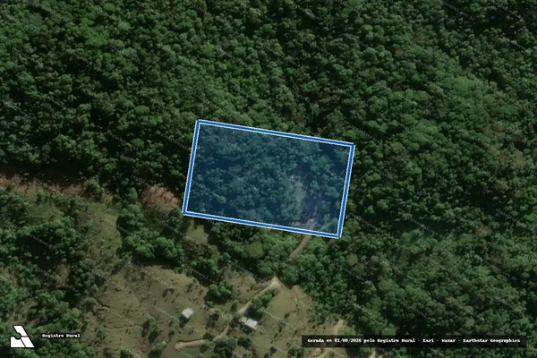Imagem de satélite de Terreno Pedro Barcellos - GLEBA D1 em Garopaba - SC