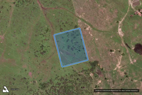 Imagem de satélite de FAZENDA FLORENÇA - PARTE 2 - PARCELA 17 em Almenara - MG