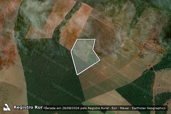 Imagem de satélite de FAZENDA VOLTINHA - PARCELA 2 em Itarumã - GO