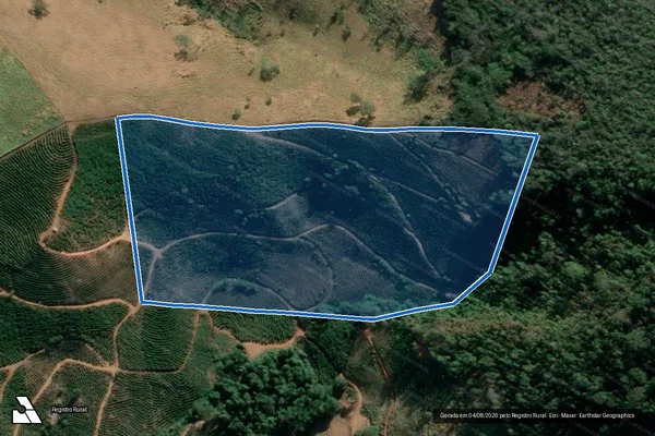 Imagem de satélite de Fazenda União I - Fazenda União I em Raul Soares - MG