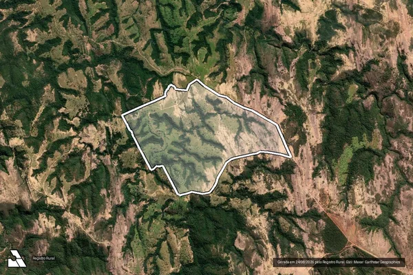 Imagem de satélite de FAZENDA SÃO FÉLIX - Gleba 02 em Tiros - MG