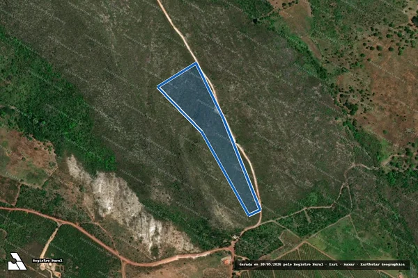 Imagem de satélite de FAZENDA TAMANDUA / Parte 2 em Barra da Estiva - BA