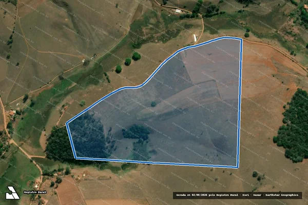 Imagem de satélite de Fazenda São José - PARCELA 3 em Brazópolis - MG