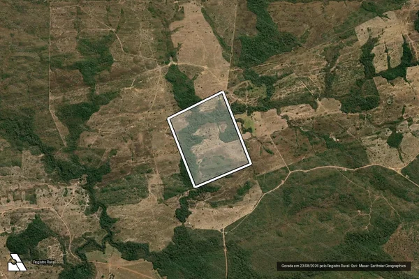 Imagem de satélite de FAZENDA MONJOLINHO - Parte 4 em Nova Brasilândia - MT