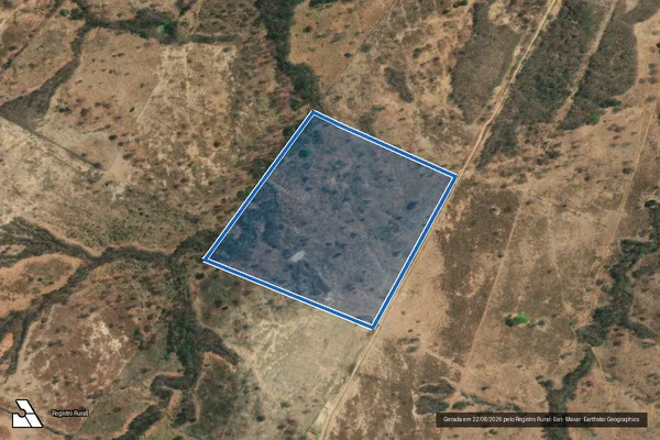 Imagem de satélite de Fazenda Tabocas - GLEBA 3 em Ponto Chique - MG