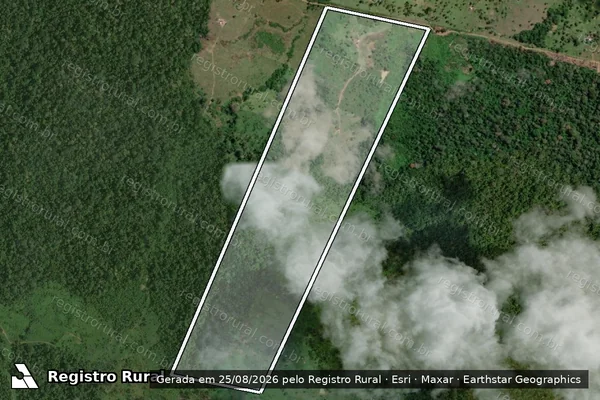 Imagem de satélite de Lote 12 Gleba São Jorge II-C - Lote 12 em Sena Madureira - AC