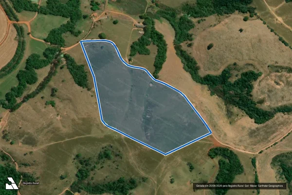 Imagem de satélite de Fazenda Covoca - Parcela 3 em Três Corações - MG