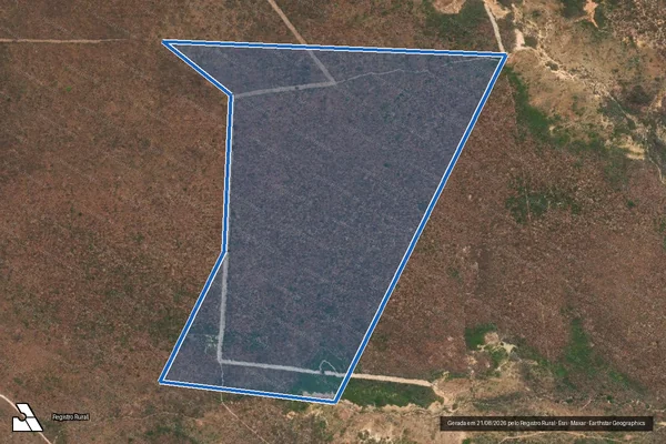 Imagem de satélite de GLEBA BOA VISTA em Rio Grande do Piauí - PI