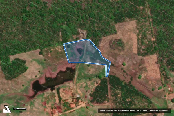 Imagem de satélite de SÍTIO ALMAS - Parte em Cajazeiras - PB