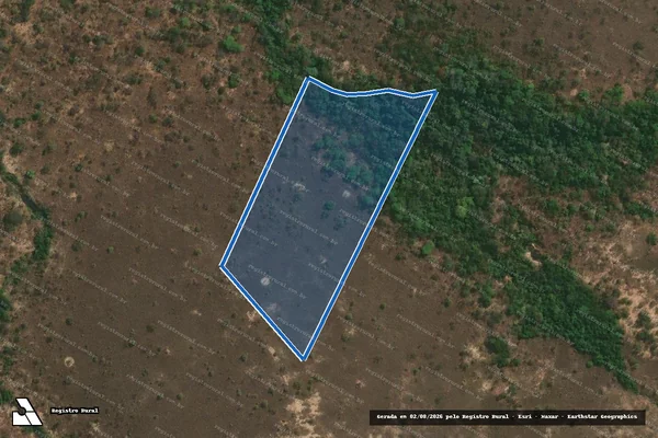 Imagem de satélite de Fazenda Tamanduá - Gleba 31 em Curvelo - MG