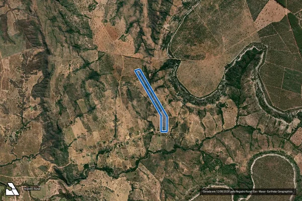 Imagem de satélite de FAZENDA RIO BONITO - Parte 1 em João Pinheiro - MG