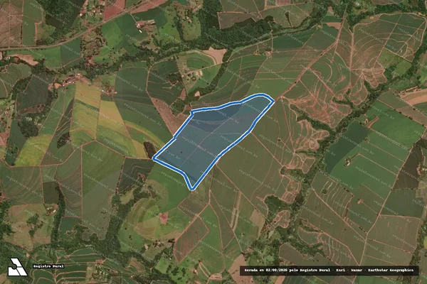Imagem de satélite de FAZENDA AGUA BRANCA e SITIO VISTA ALEGRE - FAZENDA AGUA BRANCA e SITIO VISTA ALEGRE gleba 1 em Pirassununga - SP