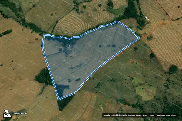 Imagem de satélite de FAZENDA COLORADO - Gleba B em Sacramento - MG