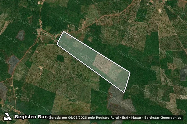 Imagem de satélite de PA TRES SETUBAL-MARAJA GAMELEIRA-LOTE 25