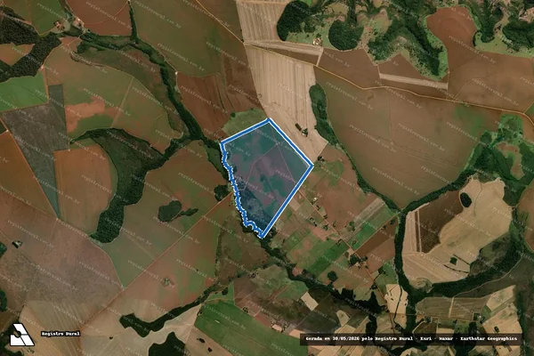 Imagem de satélite de FAZENDA BONFIM - FAZENDA BONFIM em Perolândia - GO