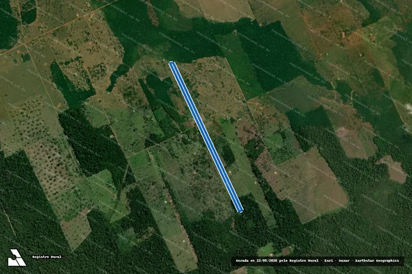 Imagem de satélite de Lote 31, Gleba 03, Setor Pacaás Novos, Remanescente - PARTE C em Guajará-Mirim - RO