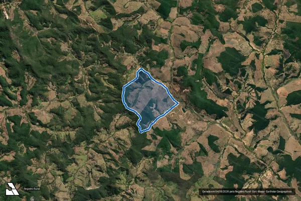 Imagem de satélite de FAZENDA SANTO ANTONIO E FAZENDA GRAIPU - PARTE-02 em Sabinópolis - MG