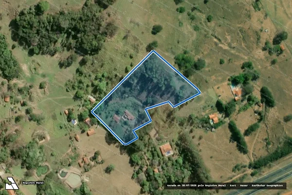 Imagem de satélite de SÍTIO FILHO DO REI II - Parte 1 em Piratininga - SP