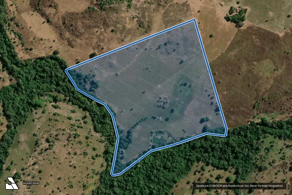 Imagem de satélite de SITIO EL SHADAI - Gleba B em Itapirapuã - GO