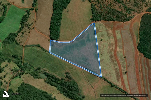 Imagem de satélite de FAZENDA SÃO LUIZ - PARCELA 02 em Sacramento - MG