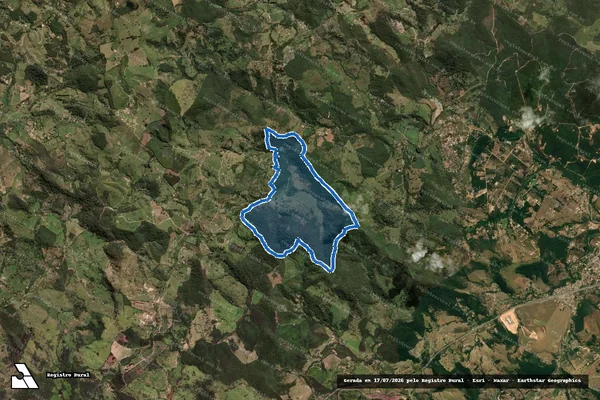 Imagem de satélite de Fazenda Mato Dentro - Parte 1 em Itaúna - MG