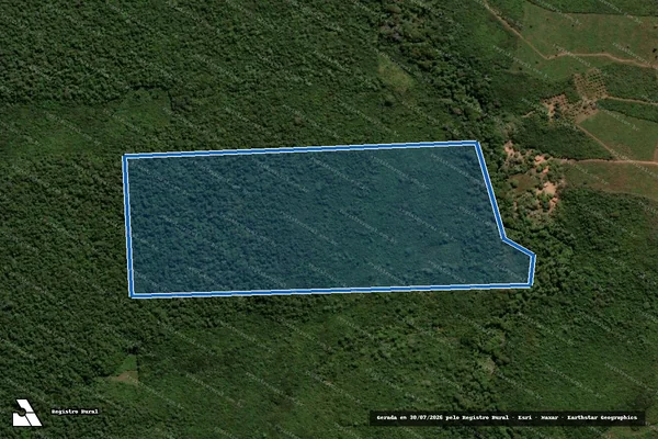Imagem de satélite de P.A. SANTA AMÉLIA ? LOTE 326 - LOTE 35 em Barra do Corda - MA