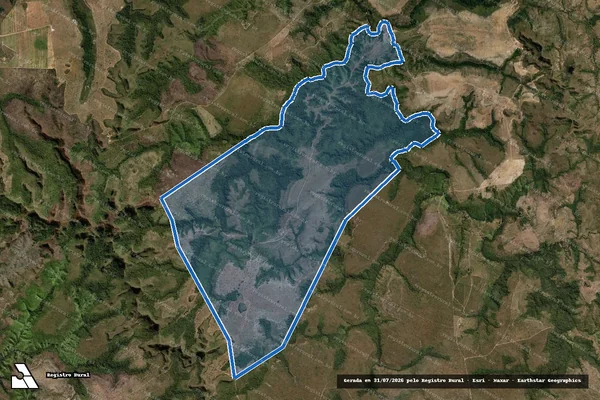 Imagem de satélite de FAZ. PARAISO E FAZ. CAPIM GROSSO, LOTE 16, LOT° SANTA TEREZA, 1ª ETAPA - Parte 1 em Recursolândia - TO