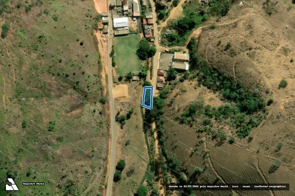 Imagem de satélite de Fazenda Vila César - Gleba 15 em Baixo Guandu - ES