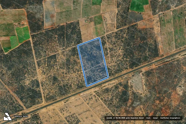 Imagem de satélite de Fazenda Lagoa da Pedra - Lote 03 em Juazeiro - BA