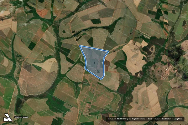 Imagem de satélite de FAZENDA SÃO JOSÉ - FAZENDA SÃO JOSÉ em Planalto - SP
