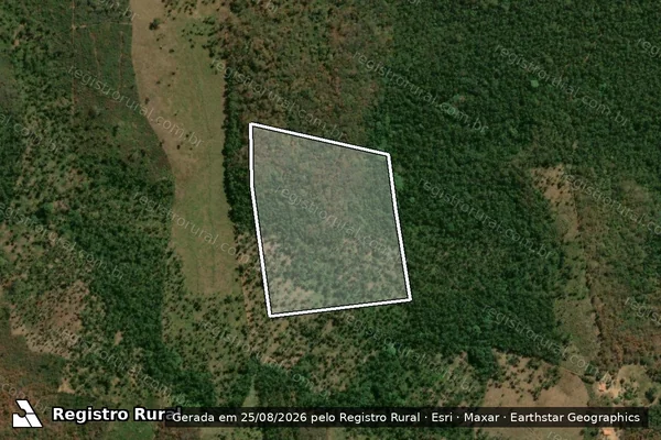 Imagem de satélite de Fazenda São João - Parte 4 em Mirador - MA