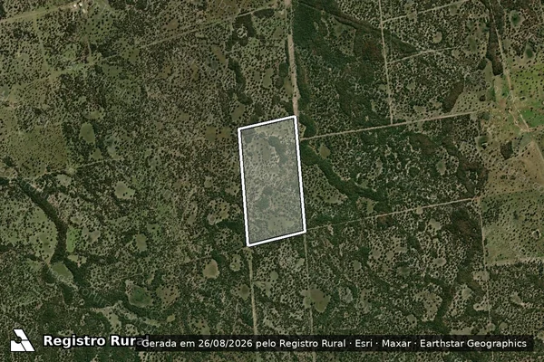 Imagem de satélite de Fazenda Manancial - PARCELA_02 em Cáceres - MT