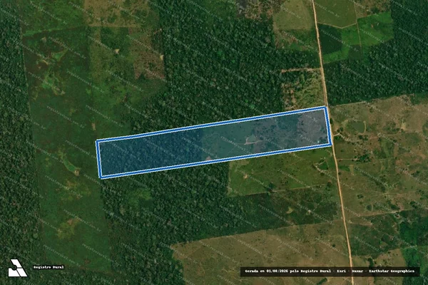 Imagem de satélite de Colônia Olho D?água - Colônia Olho D água em Rio Branco - AC