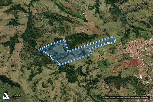 Imagem de satélite de FAZENDA SAO BENTO em Cornélio Procópio - PR