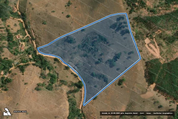 Imagem de satélite de Fazenda Pompeu - PARTE 1 em Açucena - MG