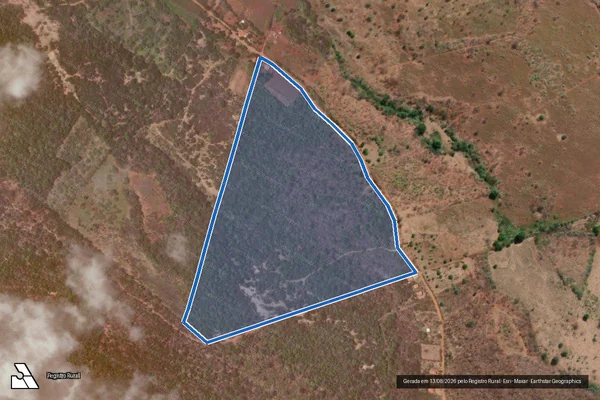 Imagem de satélite de SACO DOS BOIS - PARCELA 02 em Itaueira - PI